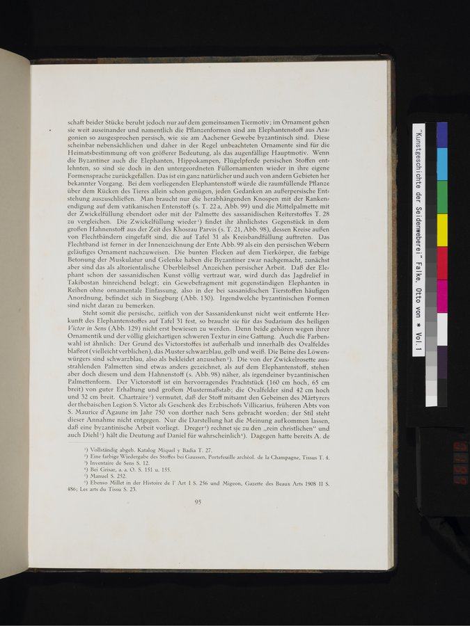 Kunstgeschichte der Seidenweberei : vol.1 / 197 ページ（カラー画像）