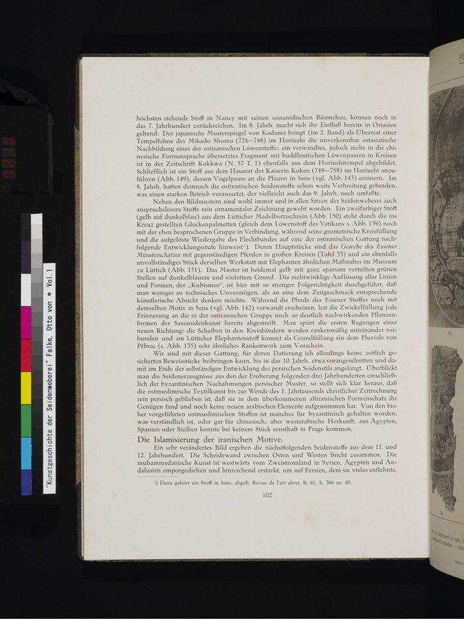 Kunstgeschichte der Seidenweberei : vol.1 / 210 ページ（カラー画像）