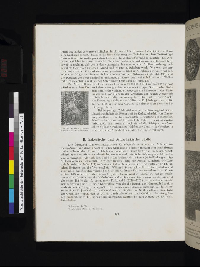 Kunstgeschichte der Seidenweberei : vol.1 / 214 ページ（カラー画像）