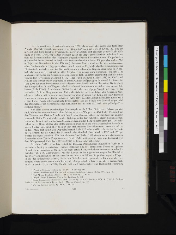 Kunstgeschichte der Seidenweberei : vol.1 / 217 ページ（カラー画像）