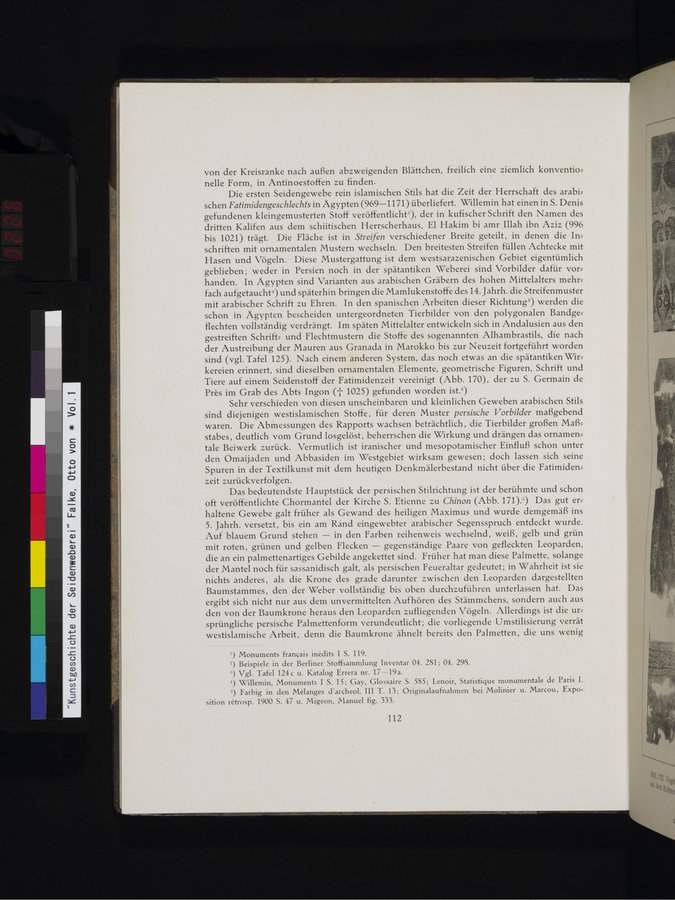 Kunstgeschichte der Seidenweberei : vol.1 / 226 ページ（カラー画像）