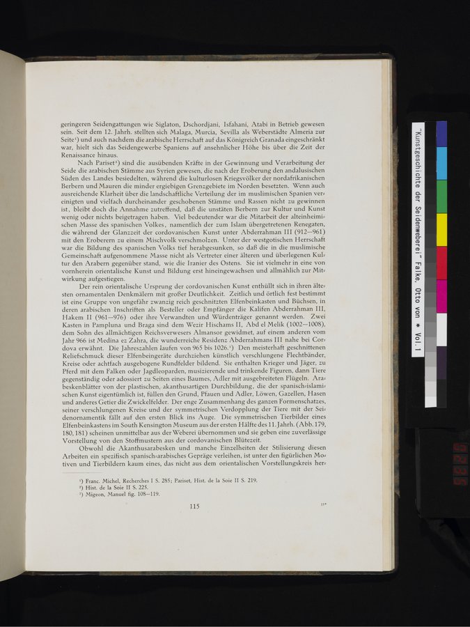 Kunstgeschichte der Seidenweberei : vol.1 / 235 ページ（カラー画像）