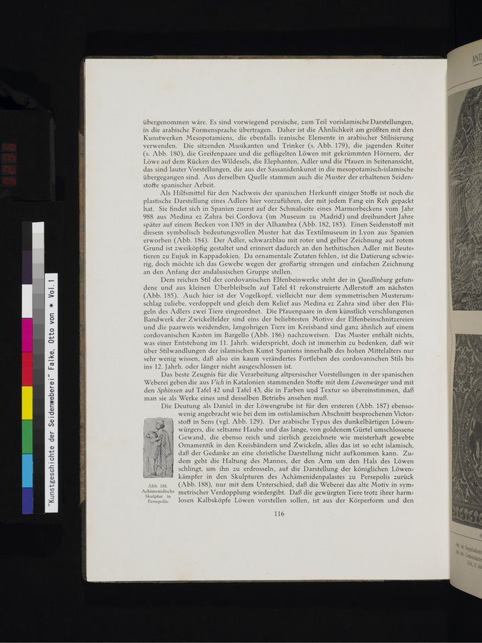 Kunstgeschichte der Seidenweberei : vol.1 / 236 ページ（カラー画像）