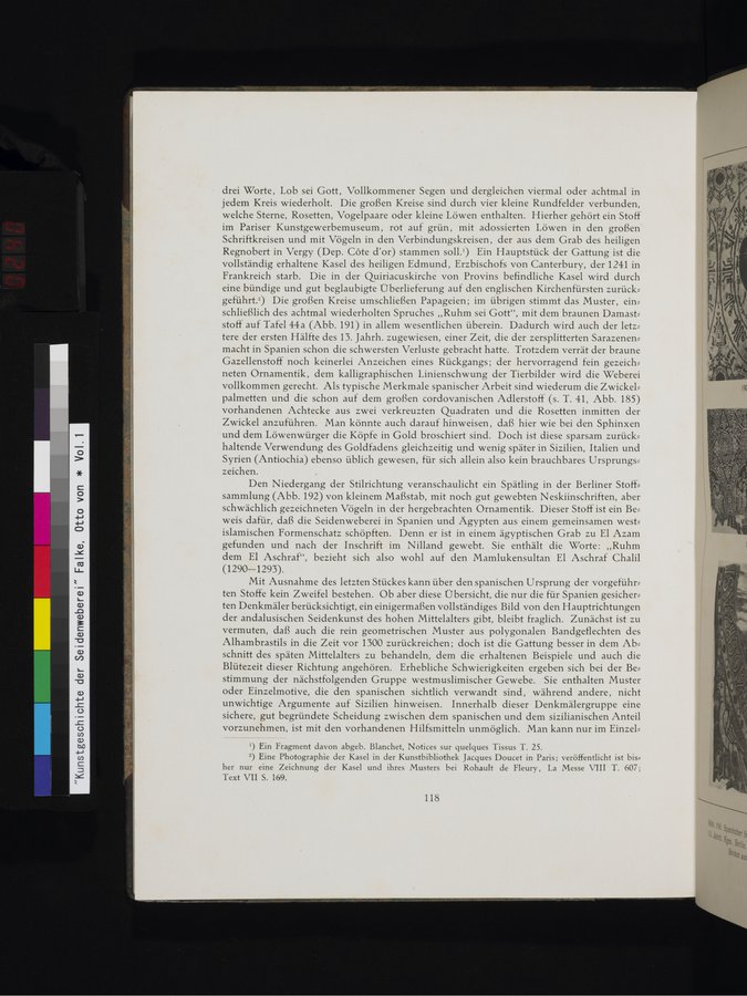 Kunstgeschichte der Seidenweberei : vol.1 / 240 ページ（カラー画像）