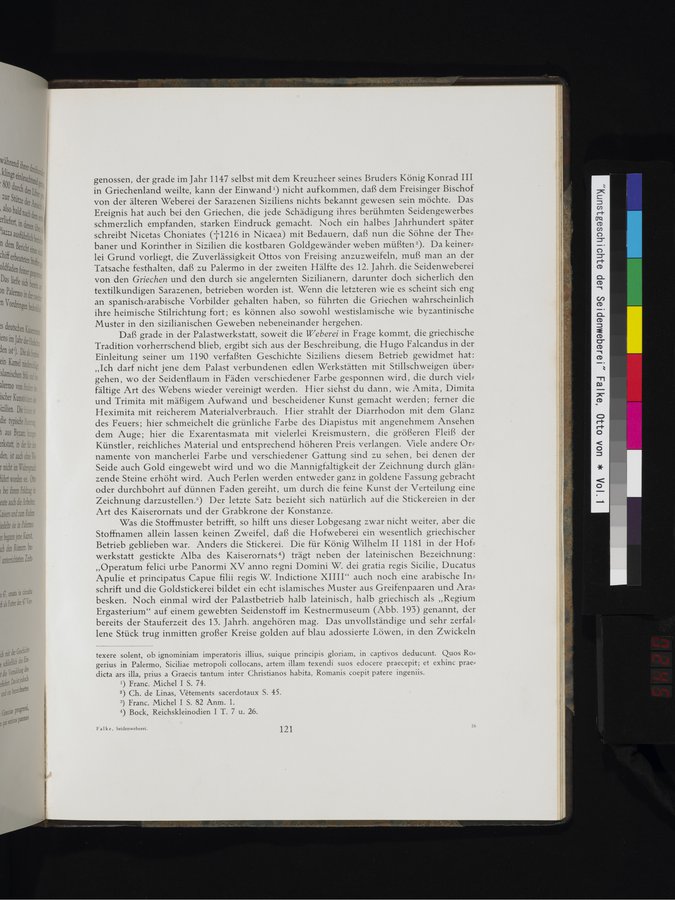 Kunstgeschichte der Seidenweberei : vol.1 / 245 ページ（カラー画像）