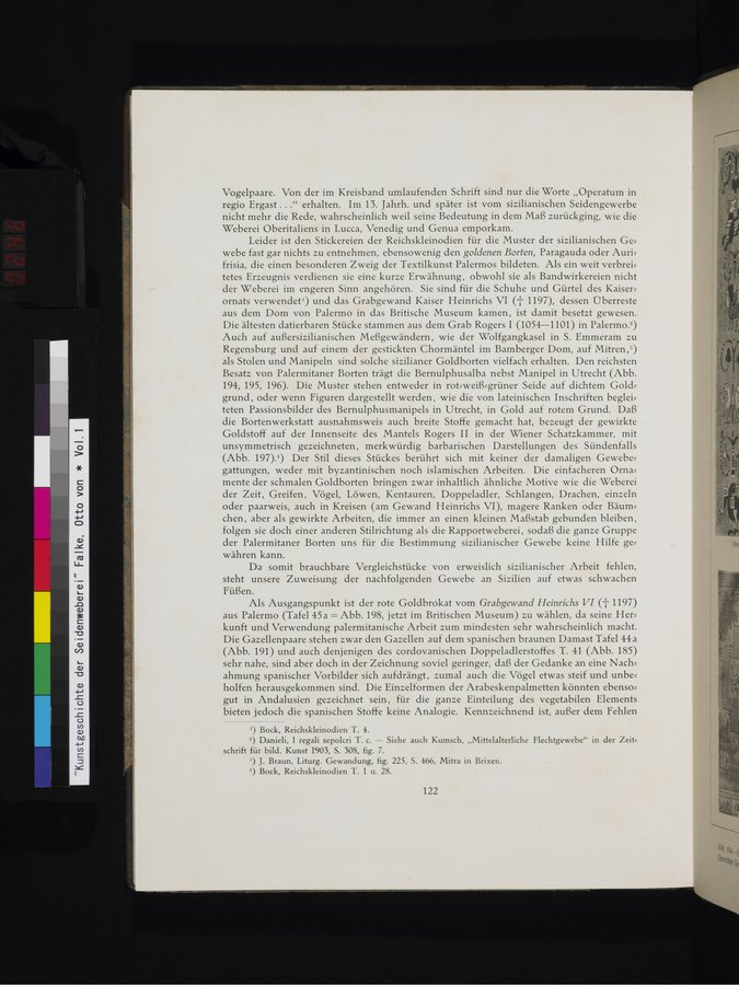 Kunstgeschichte der Seidenweberei : vol.1 / Page 246 (Color Image)