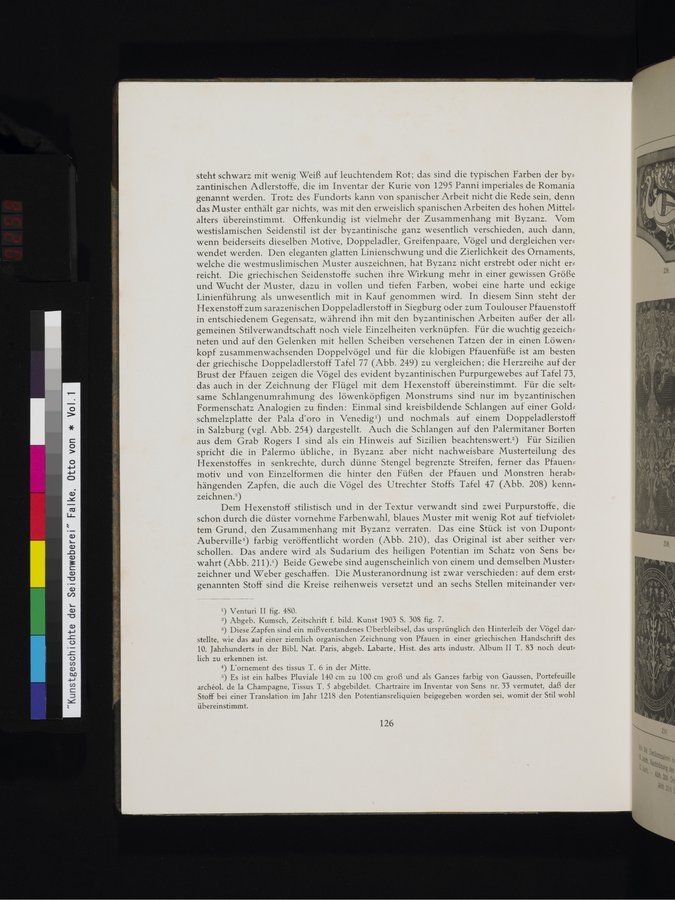 Kunstgeschichte der Seidenweberei : vol.1 / 258 ページ（カラー画像）