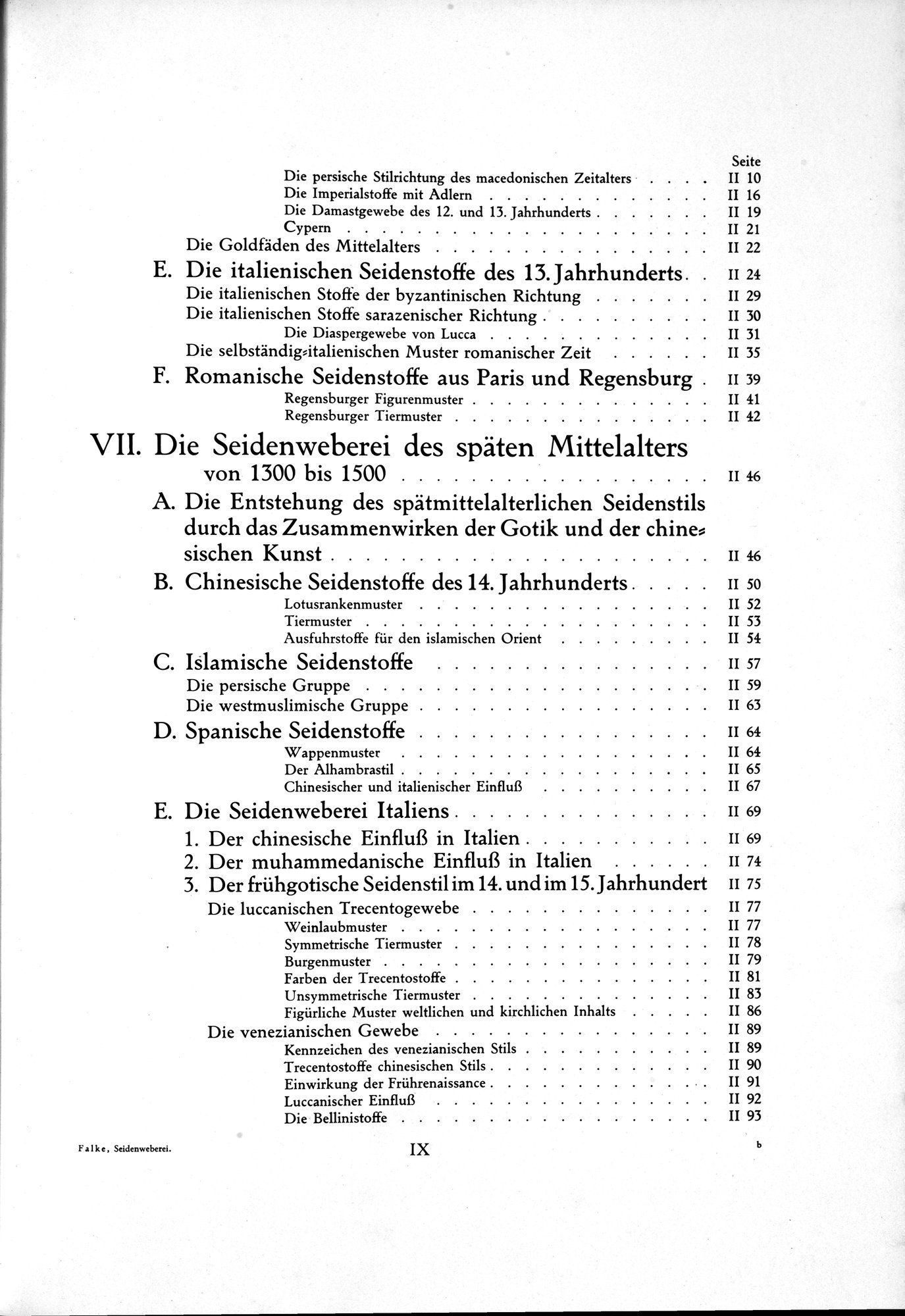 Kunstgeschichte der Seidenweberei : vol.1 / 17 ページ（白黒高解像度画像）