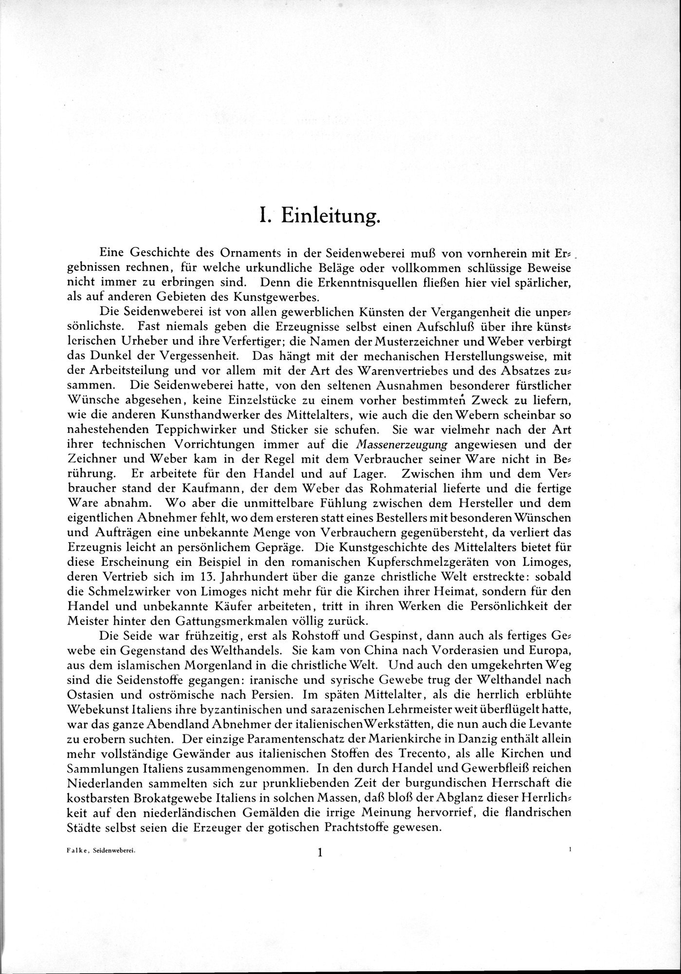 Kunstgeschichte der Seidenweberei : vol.1 / 51 ページ（白黒高解像度画像）