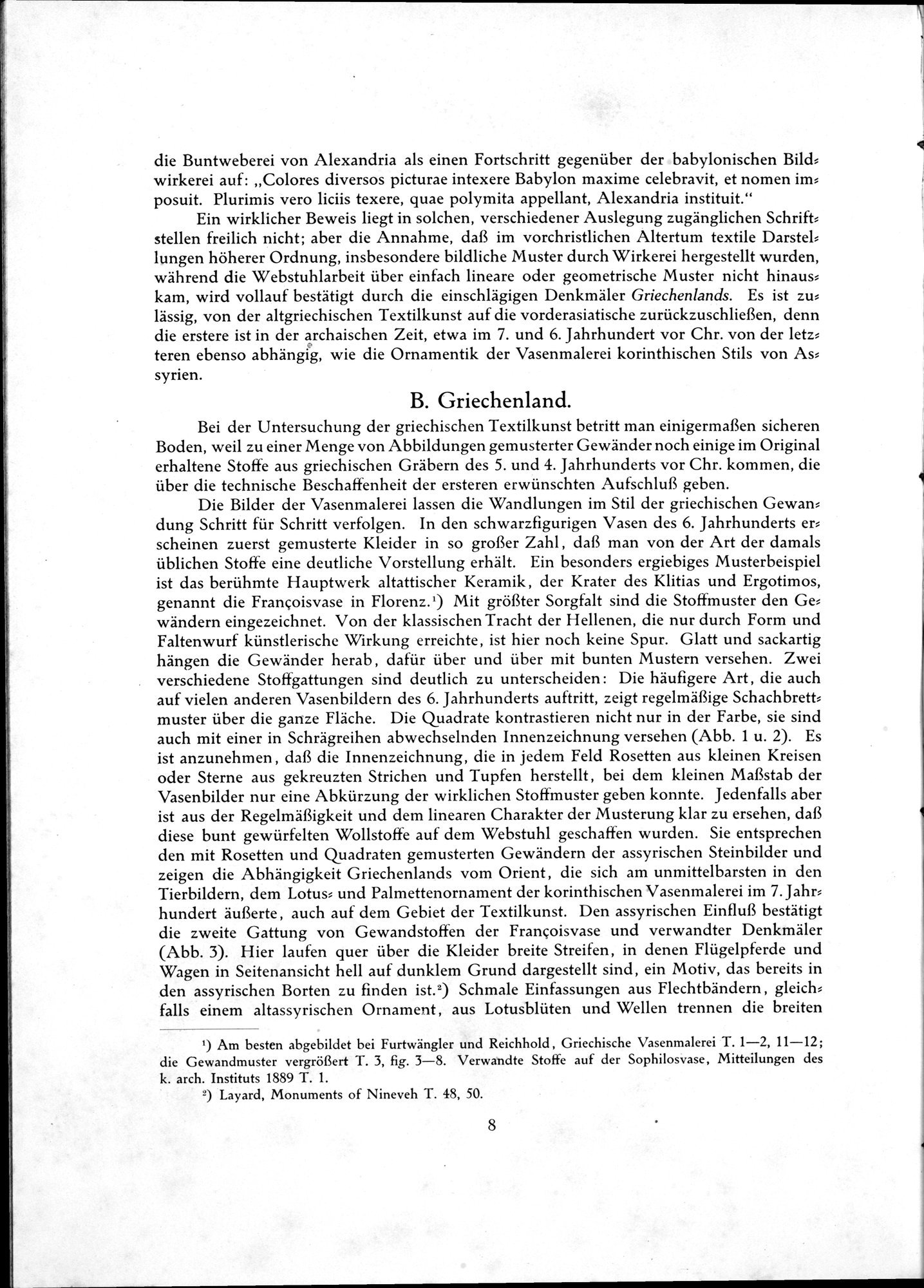 Kunstgeschichte der Seidenweberei : vol.1 / 58 ページ（白黒高解像度画像）