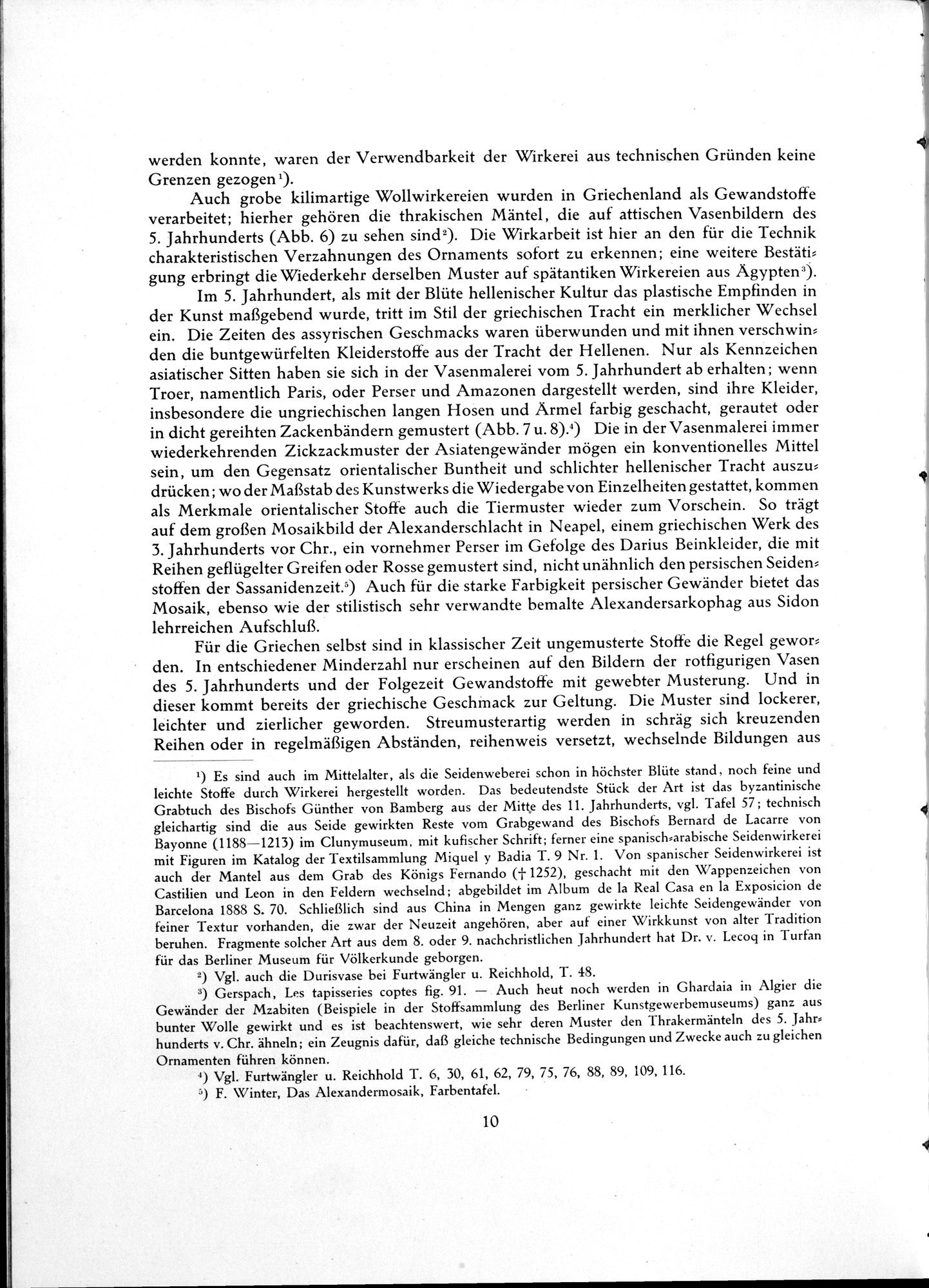 Kunstgeschichte der Seidenweberei : vol.1 / 62 ページ（白黒高解像度画像）
