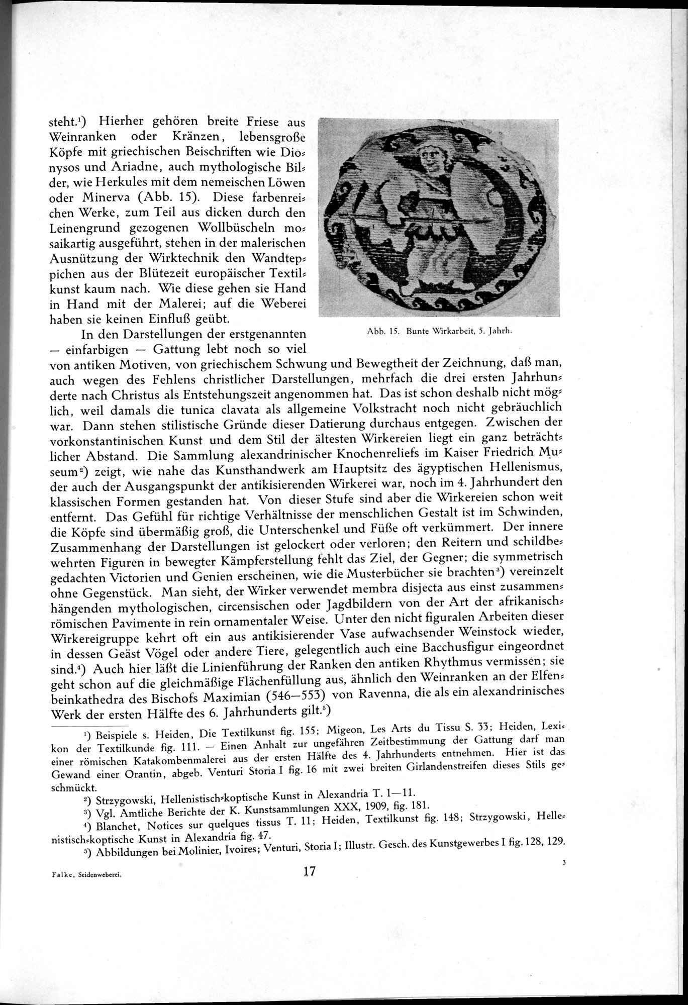 Kunstgeschichte der Seidenweberei : vol.1 / 71 ページ（白黒高解像度画像）