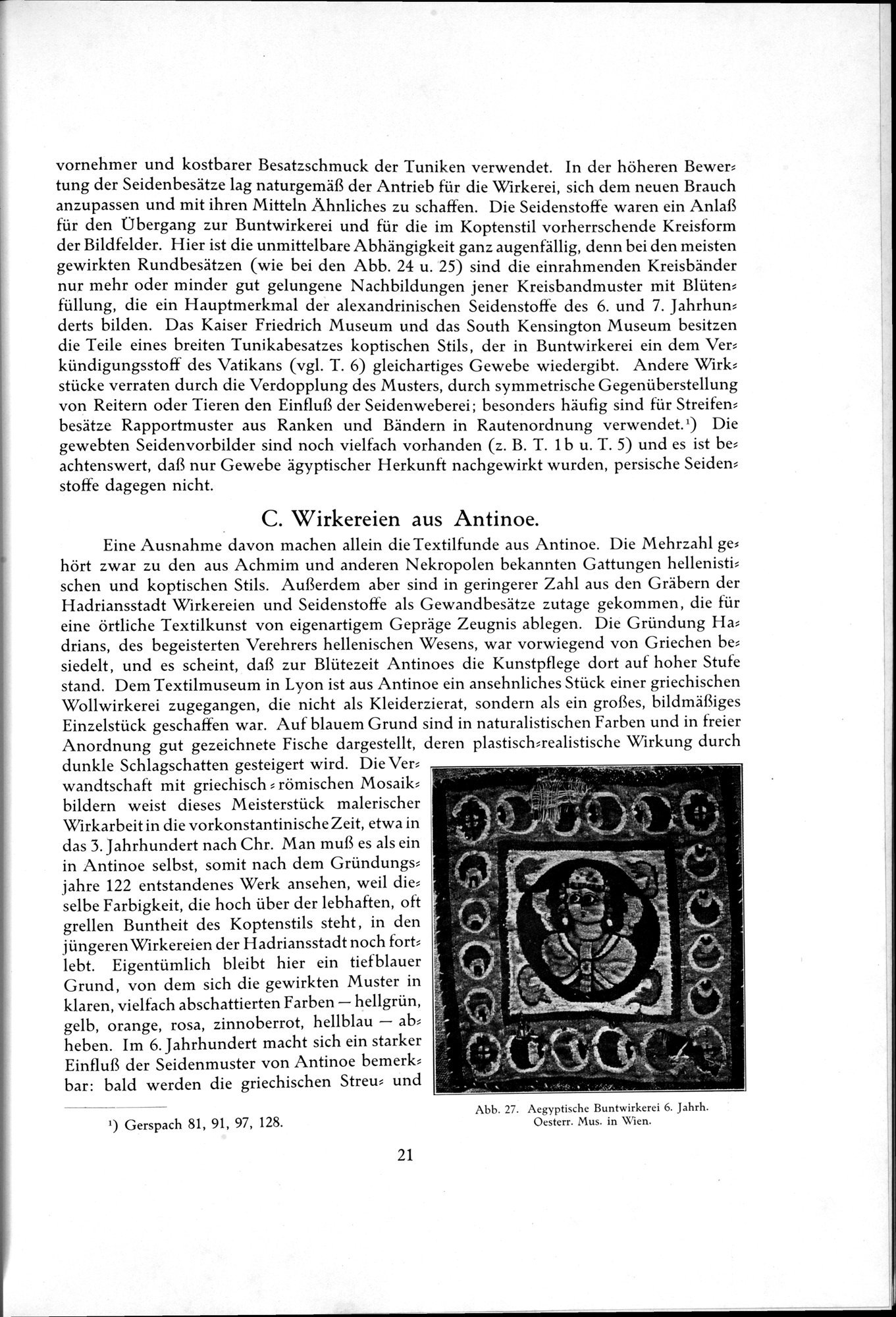 Kunstgeschichte der Seidenweberei : vol.1 / Page 79 (Grayscale High Resolution Image)
