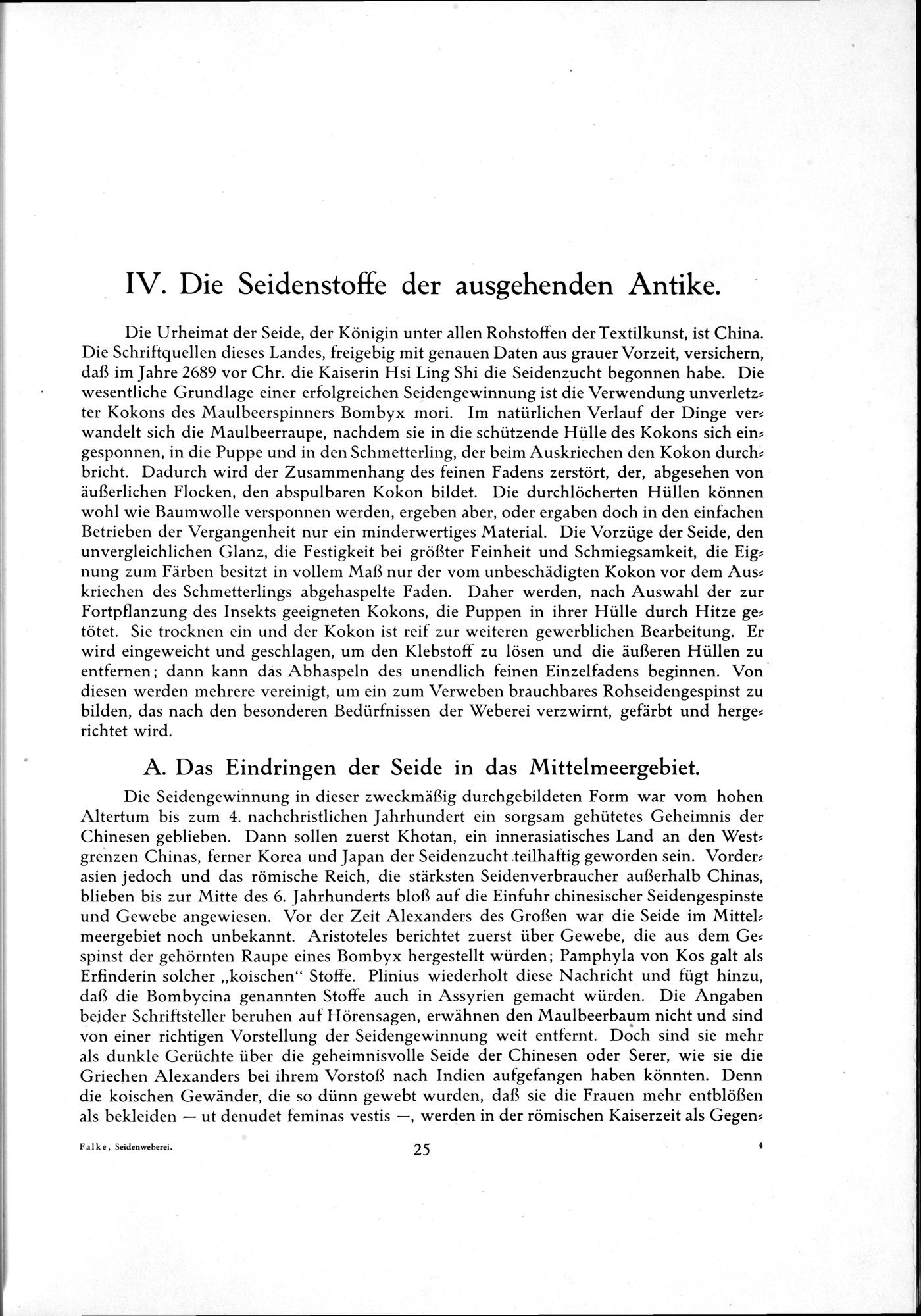 Kunstgeschichte der Seidenweberei : vol.1 / 85 ページ（白黒高解像度画像）