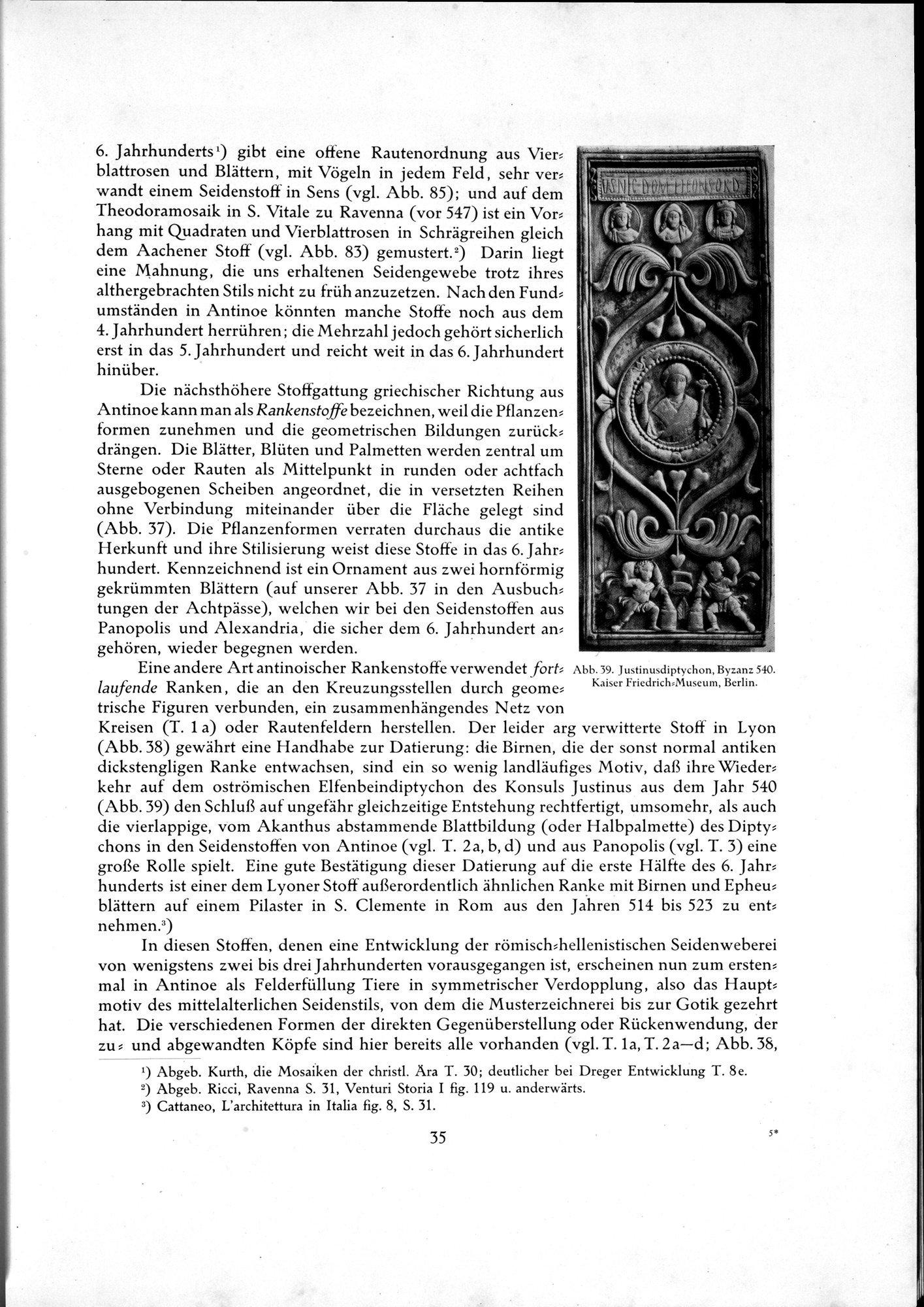 Kunstgeschichte der Seidenweberei : vol.1 / 99 ページ（白黒高解像度画像）