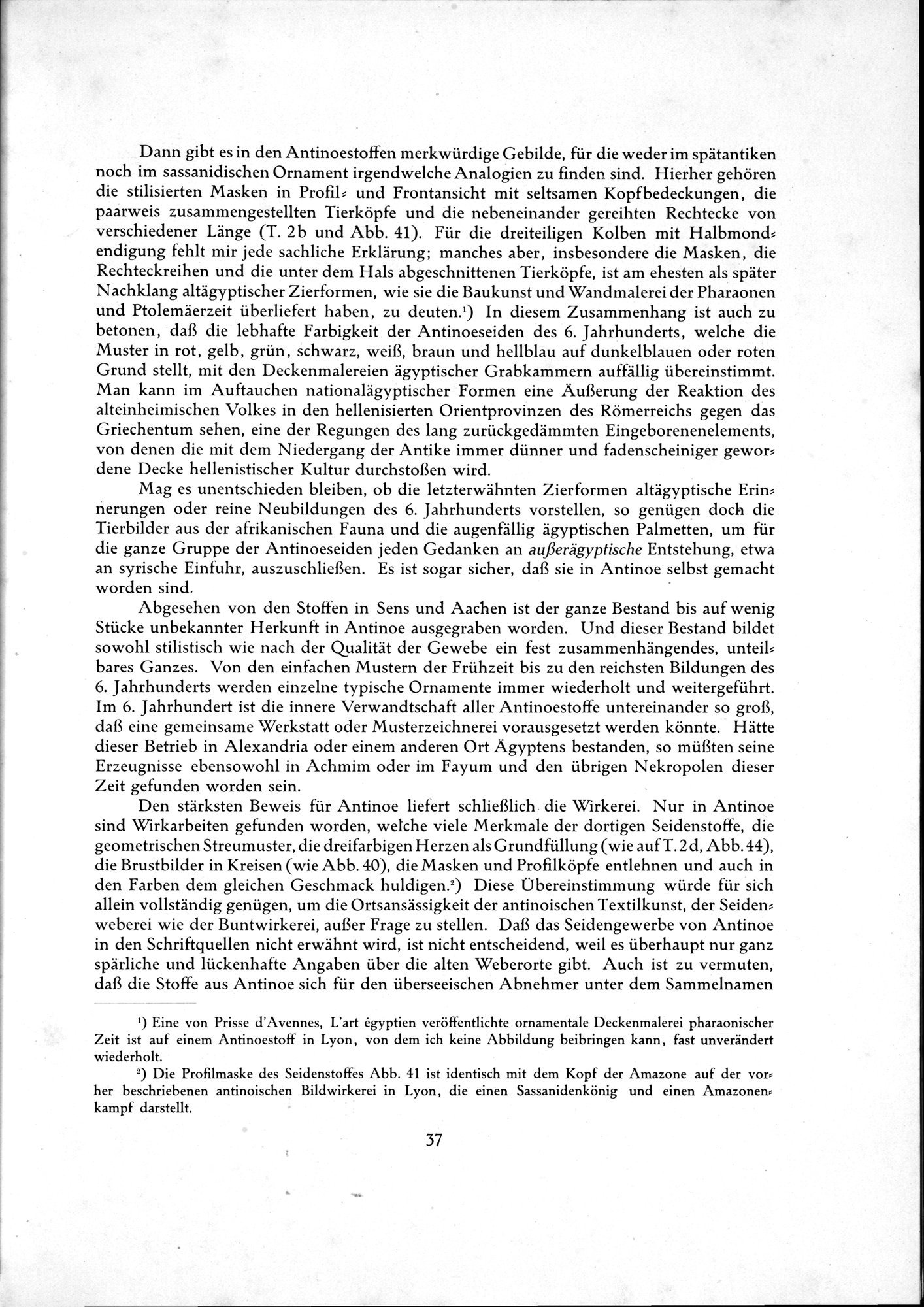 Kunstgeschichte der Seidenweberei : vol.1 / 105 ページ（白黒高解像度画像）