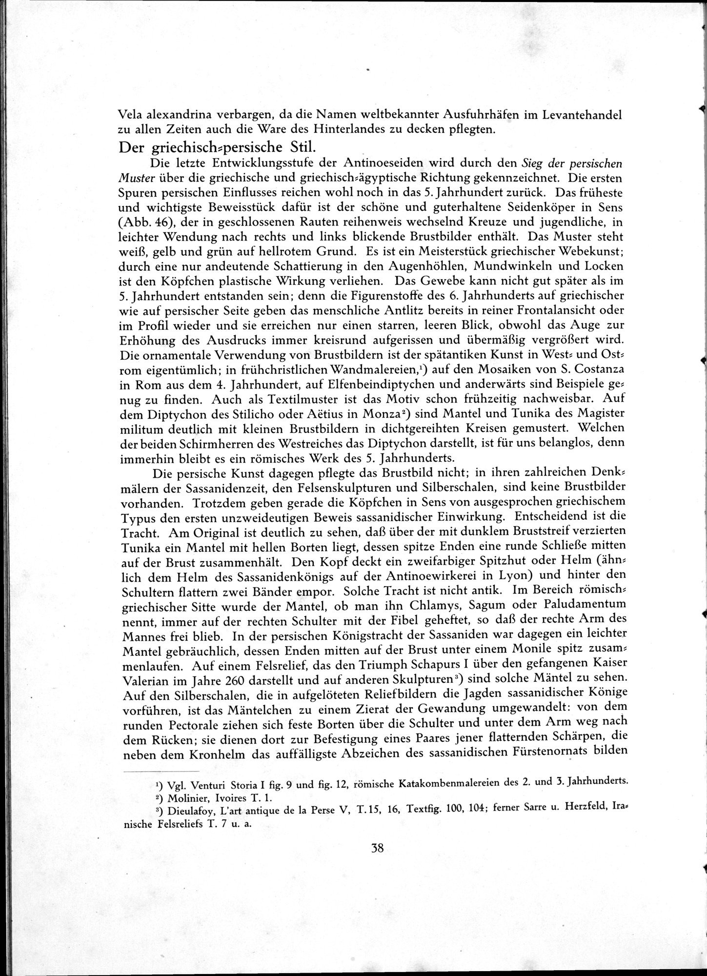 Kunstgeschichte der Seidenweberei : vol.1 / 106 ページ（白黒高解像度画像）
