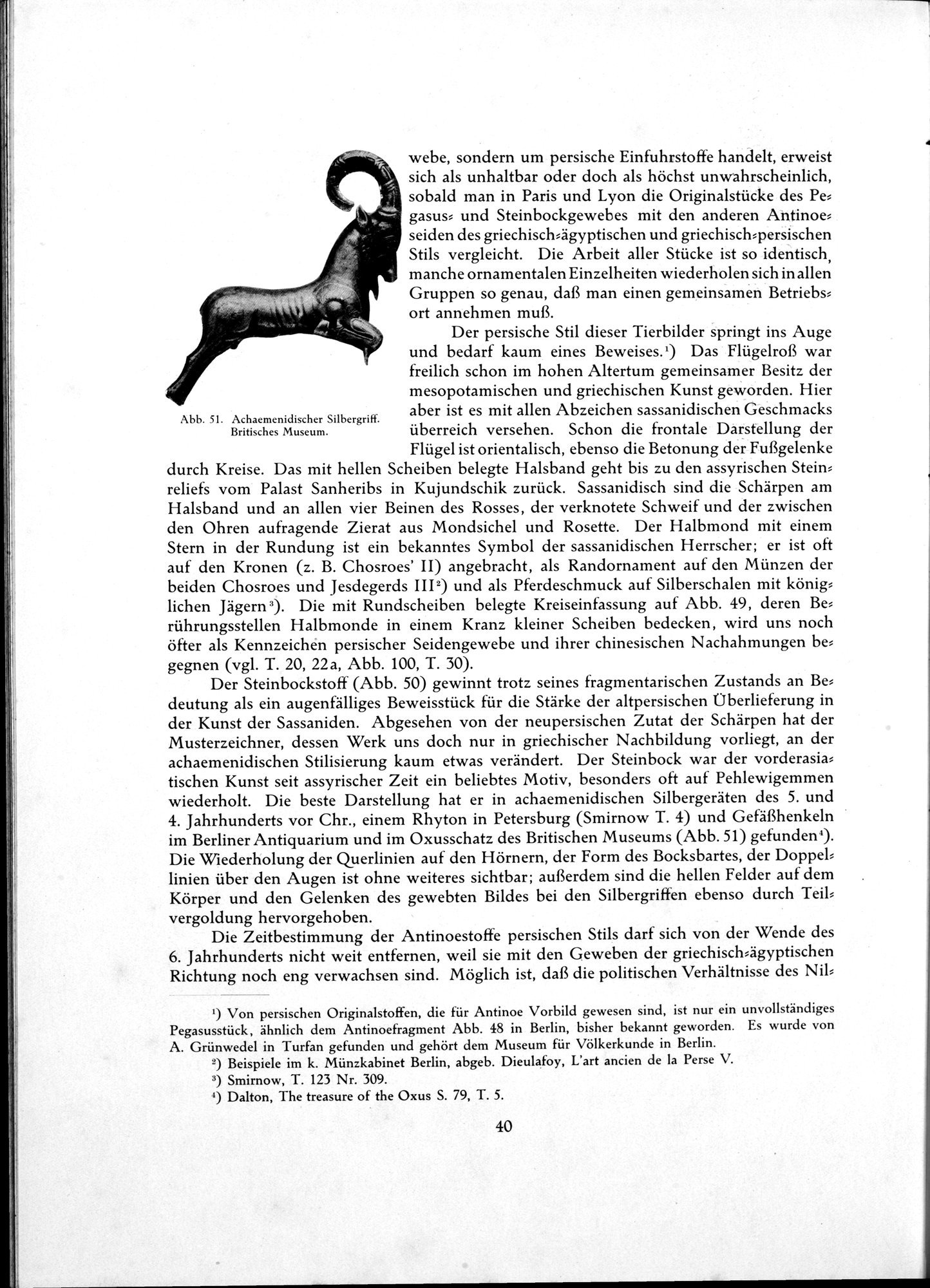 Kunstgeschichte der Seidenweberei : vol.1 / Page 110 (Grayscale High Resolution Image)