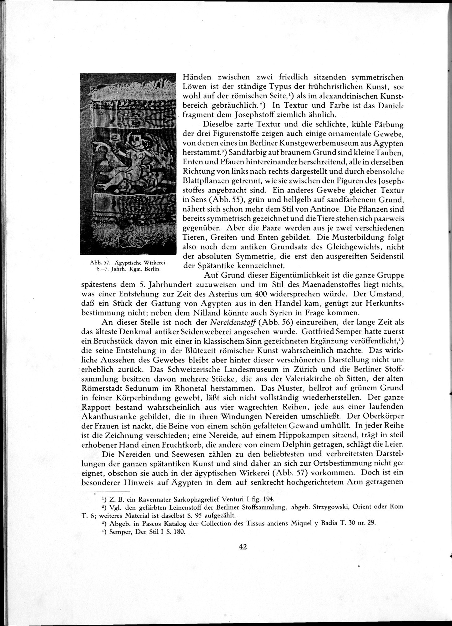Kunstgeschichte der Seidenweberei : vol.1 / 114 ページ（白黒高解像度画像）