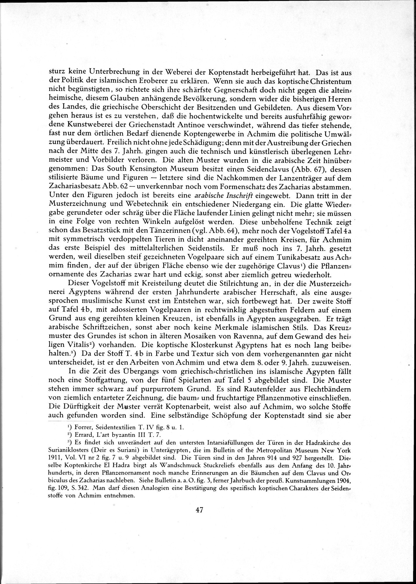 Kunstgeschichte der Seidenweberei : vol.1 / 125 ページ（白黒高解像度画像）