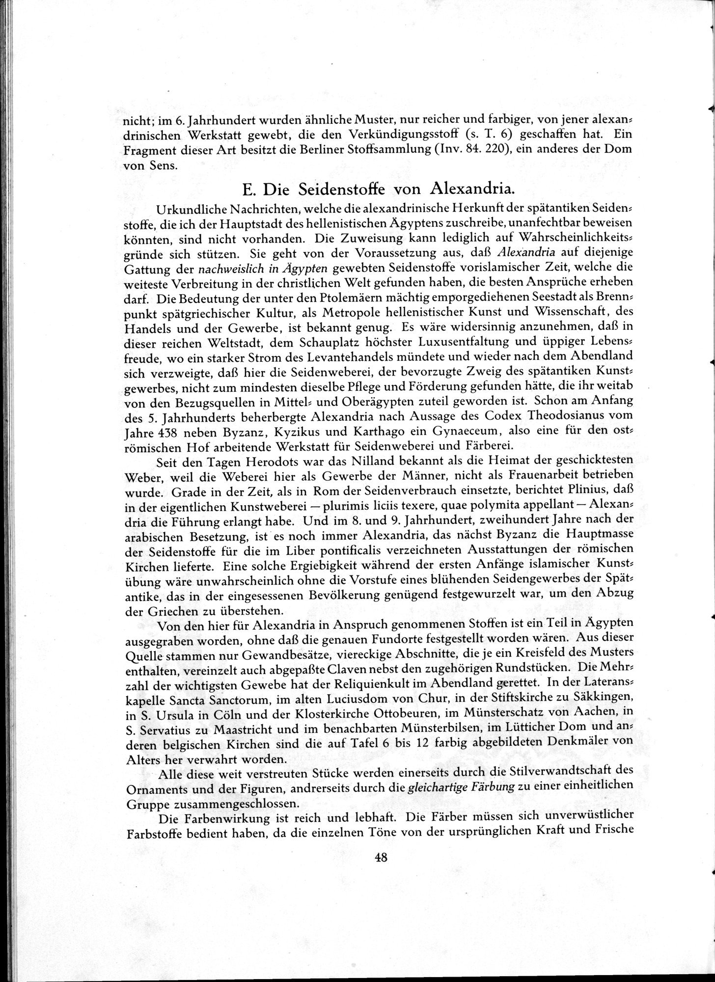 Kunstgeschichte der Seidenweberei : vol.1 / 126 ページ（白黒高解像度画像）