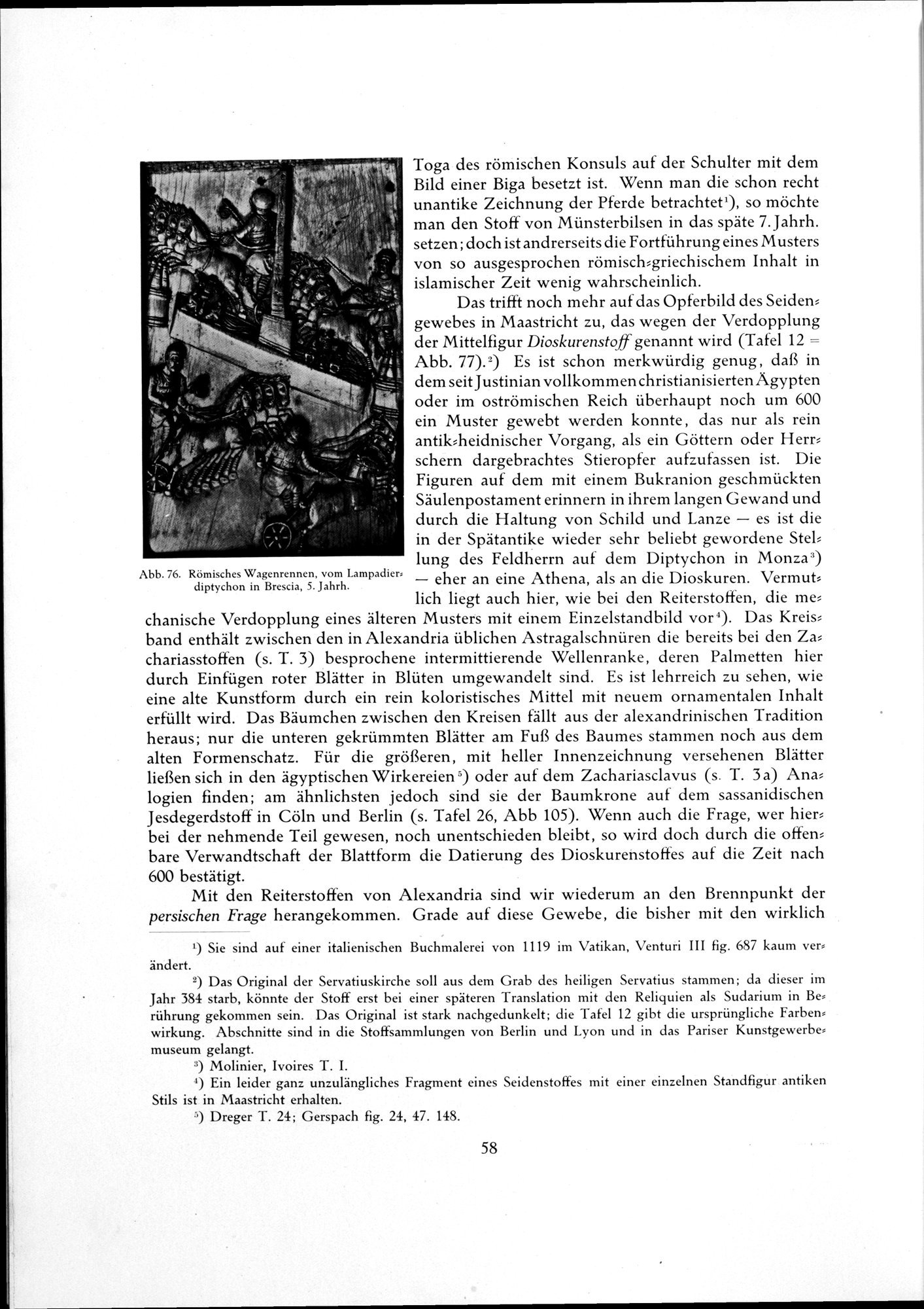Kunstgeschichte der Seidenweberei : vol.1 / 140 ページ（白黒高解像度画像）