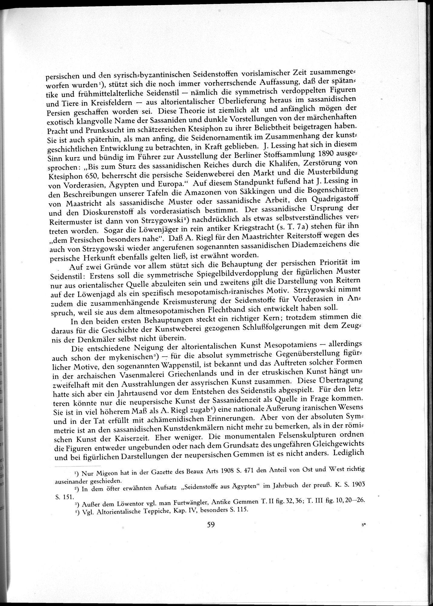 Kunstgeschichte der Seidenweberei : vol.1 / 141 ページ（白黒高解像度画像）
