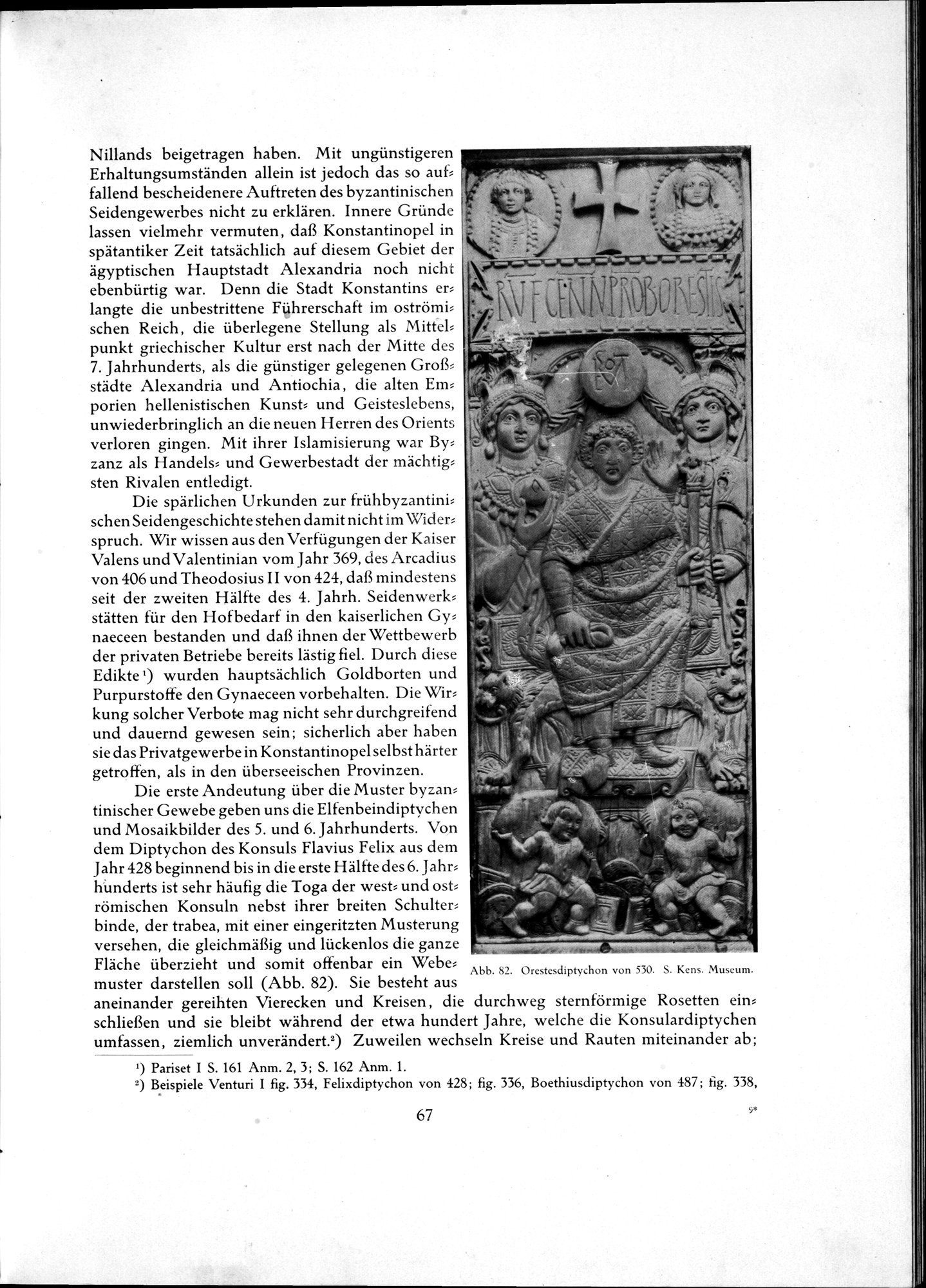 Kunstgeschichte der Seidenweberei : vol.1 / 151 ページ（白黒高解像度画像）
