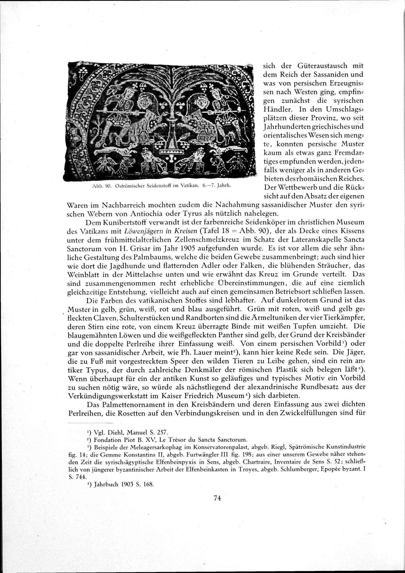 Kunstgeschichte der Seidenweberei : vol.1 / Page 162 (Grayscale High Resolution Image)