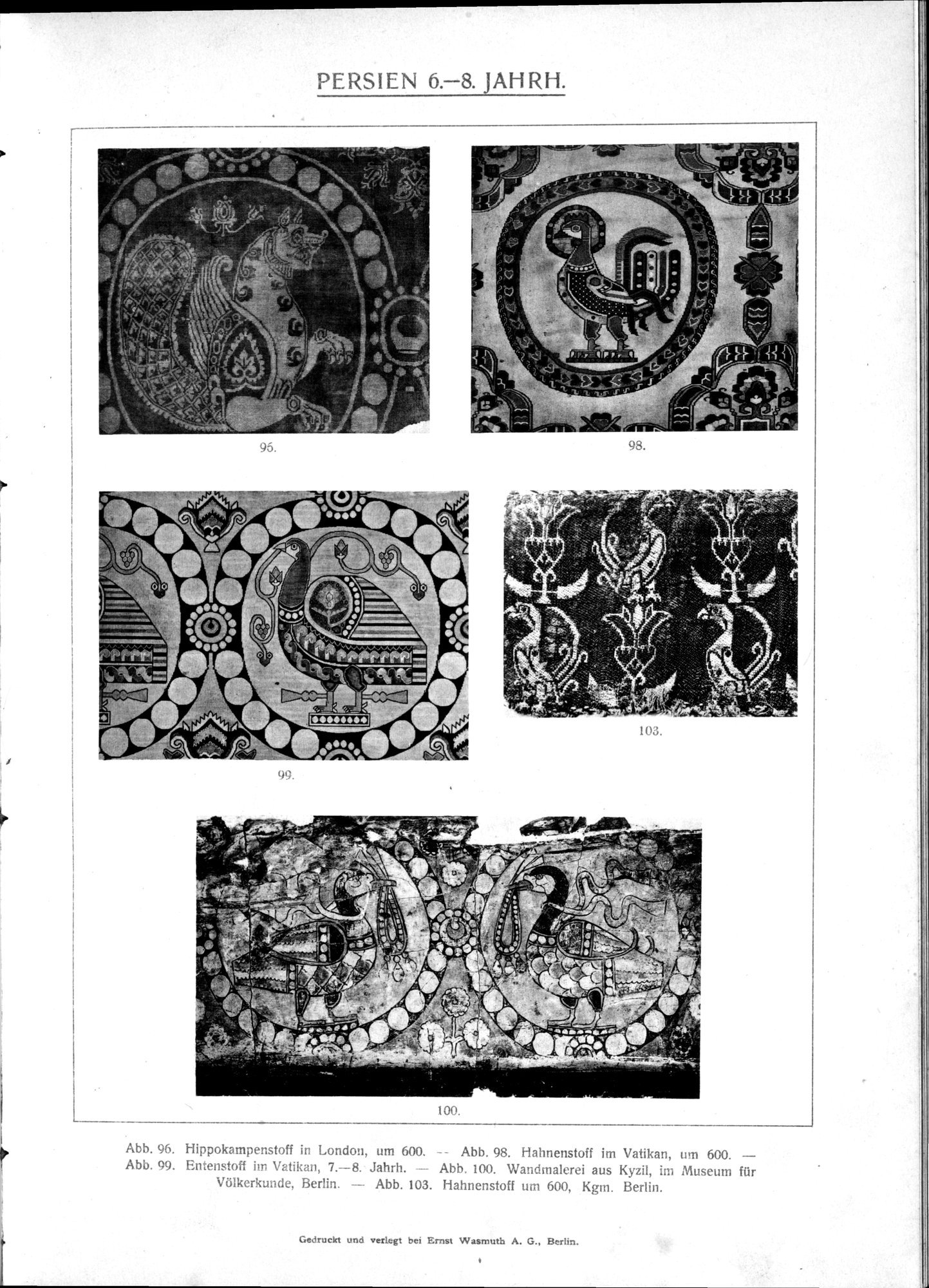 Kunstgeschichte der Seidenweberei : vol.1 / Page 171 (Grayscale High Resolution Image)