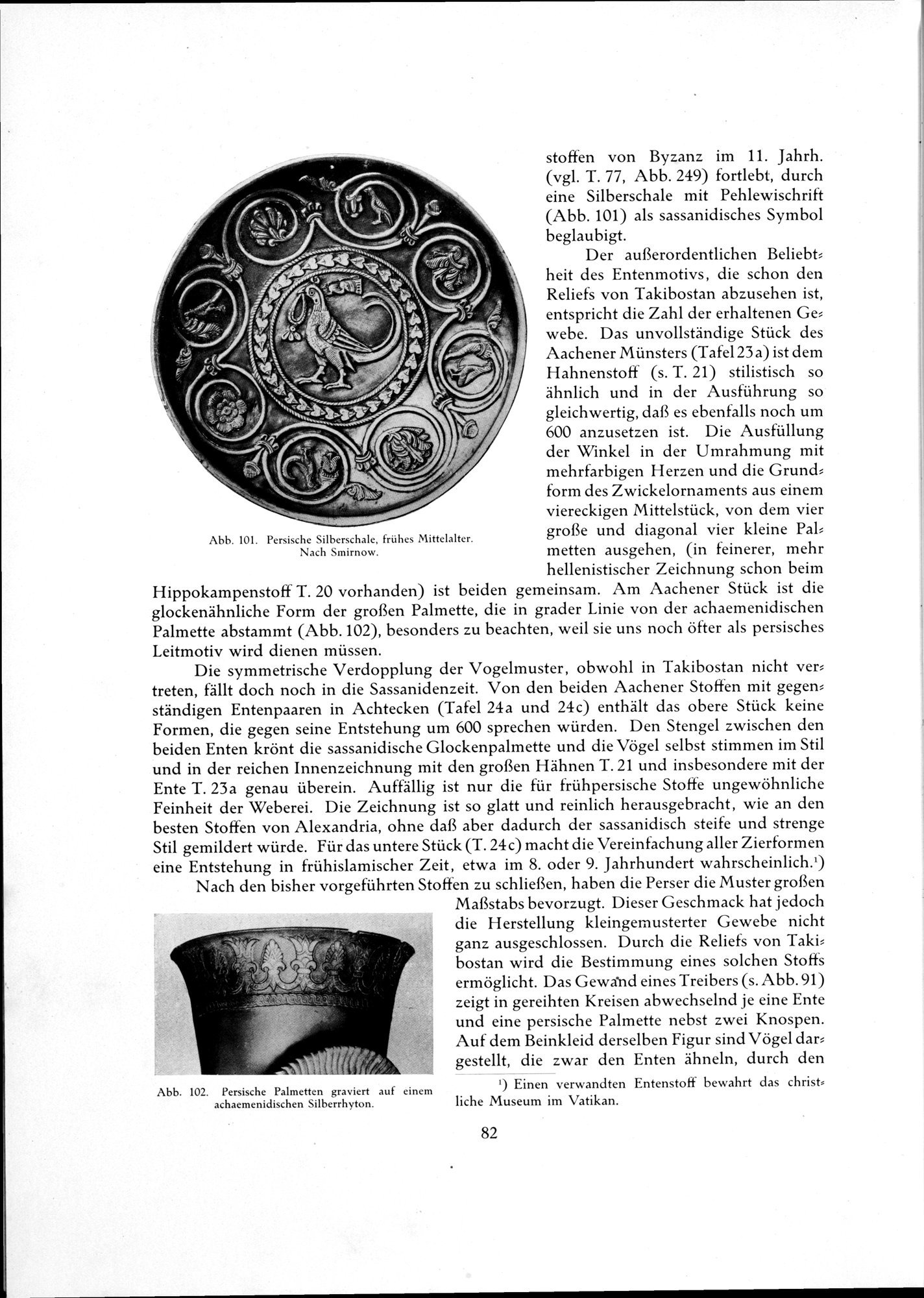 Kunstgeschichte der Seidenweberei : vol.1 / 174 ページ（白黒高解像度画像）