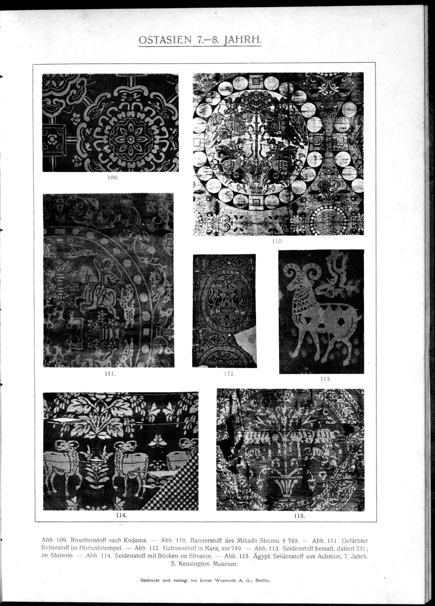Kunstgeschichte der Seidenweberei : vol.1 / 183 ページ（白黒高解像度画像）