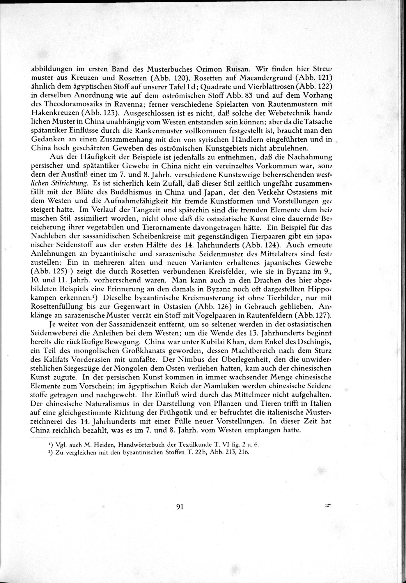 Kunstgeschichte der Seidenweberei : vol.1 / 191 ページ（白黒高解像度画像）
