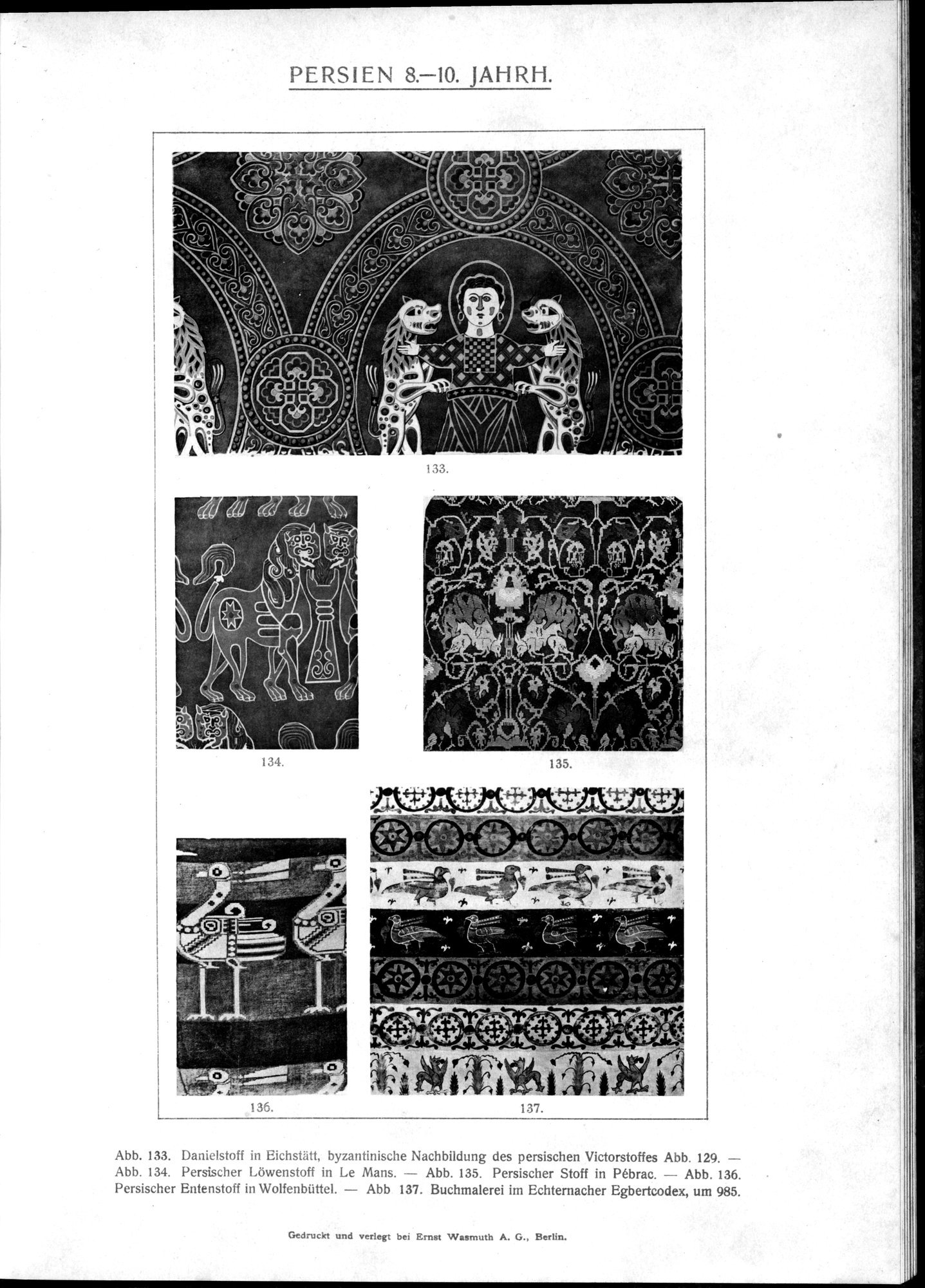 Kunstgeschichte der Seidenweberei : vol.1 / 199 ページ（白黒高解像度画像）