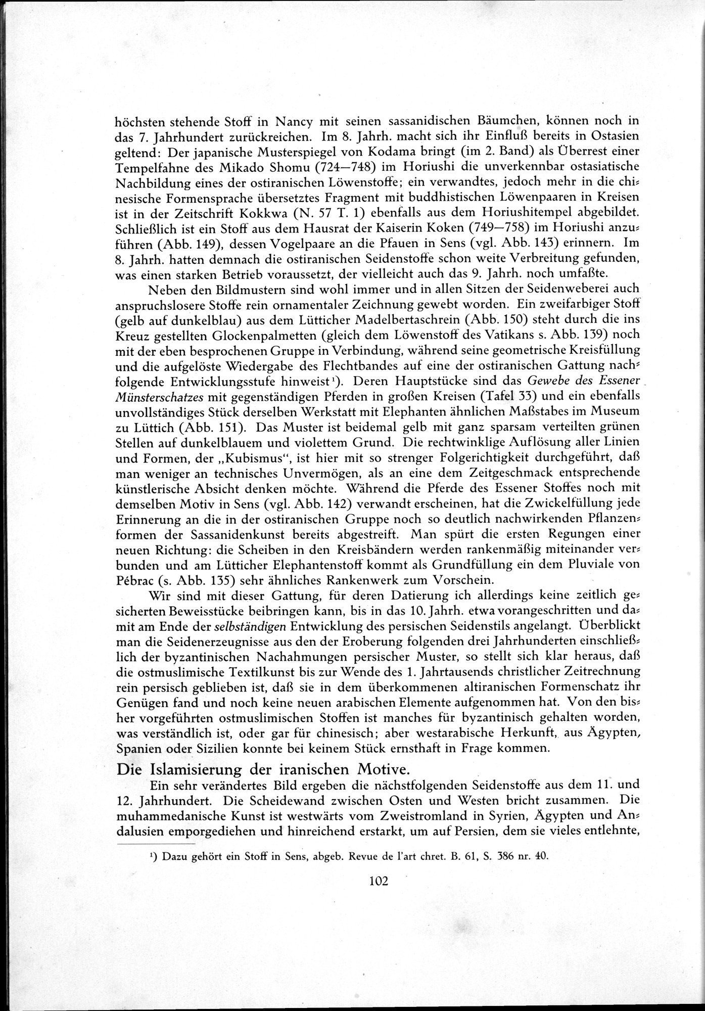 Kunstgeschichte der Seidenweberei : vol.1 / Page 210 (Grayscale High Resolution Image)