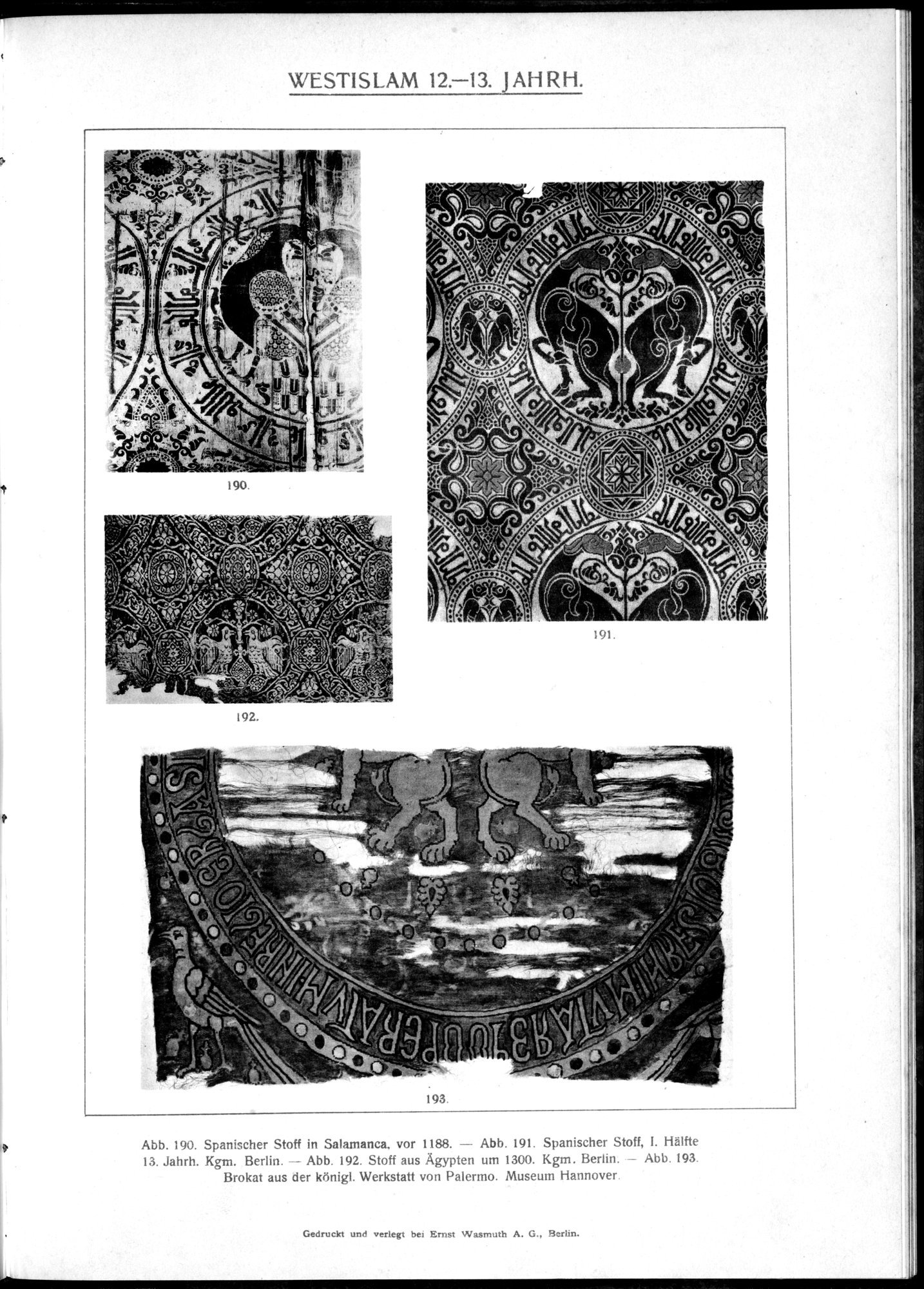 Kunstgeschichte der Seidenweberei : vol.1 / Page 241 (Grayscale High Resolution Image)