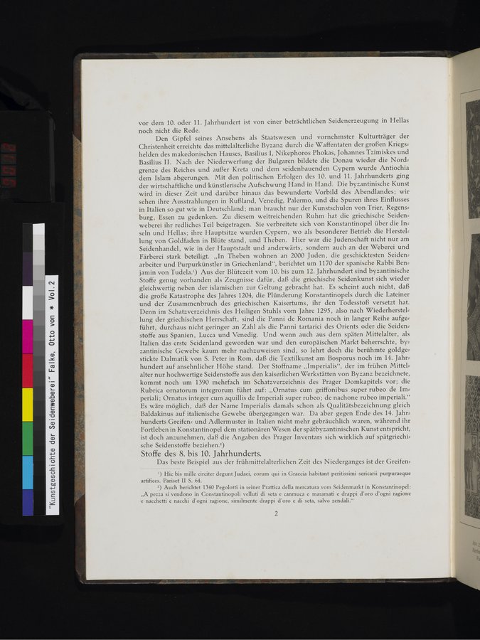 Kunstgeschichte der Seidenweberei : vol.2 / 12 ページ（カラー画像）