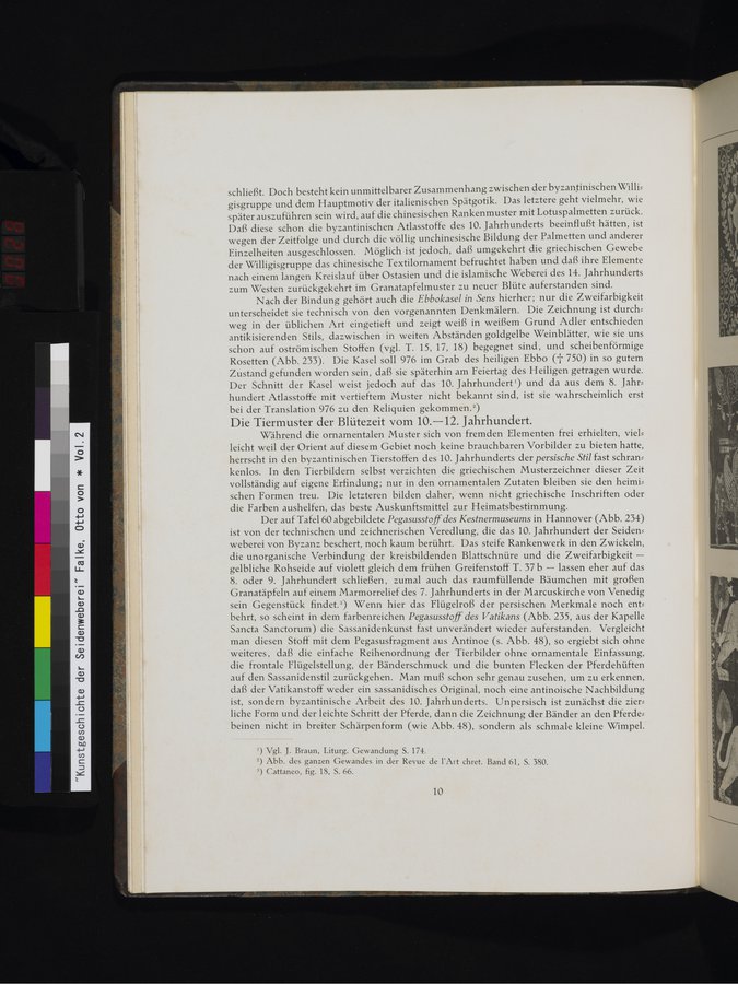 Kunstgeschichte der Seidenweberei : vol.2 / 28 ページ（カラー画像）