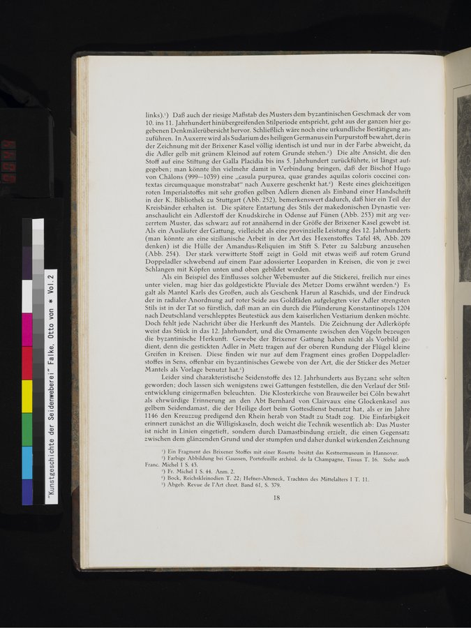 Kunstgeschichte der Seidenweberei : vol.2 / 44 ページ（カラー画像）