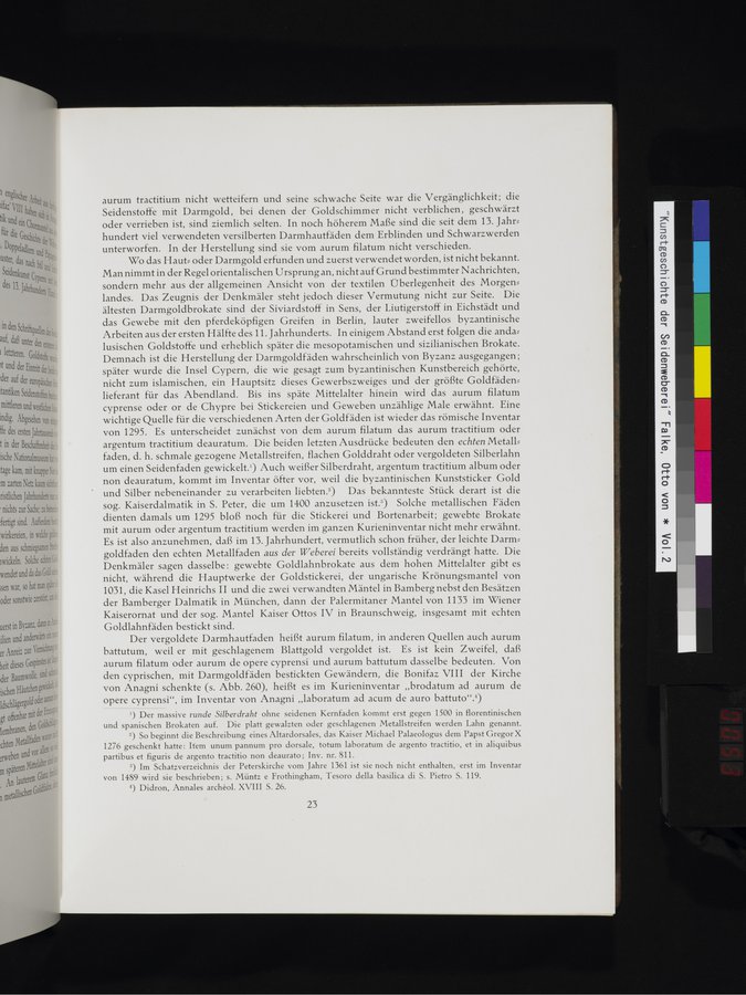 Kunstgeschichte der Seidenweberei : vol.2 / 53 ページ（カラー画像）