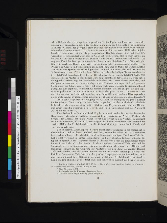 Kunstgeschichte der Seidenweberei : vol.2 / Page 74 (Color Image)