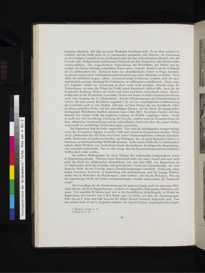 Kunstgeschichte der Seidenweberei : vol.2 / 90 ページ（カラー画像）