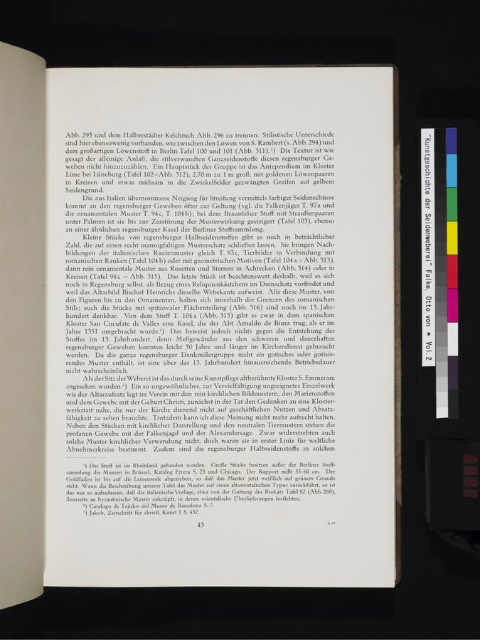 Kunstgeschichte der Seidenweberei : vol.2 / 97 ページ（カラー画像）