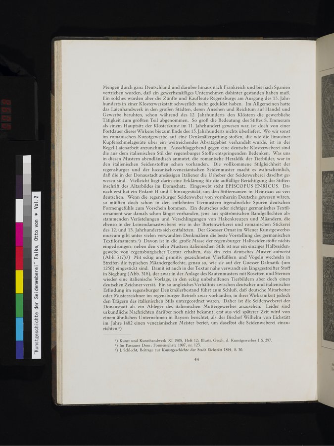 Kunstgeschichte der Seidenweberei : vol.2 / 98 ページ（カラー画像）