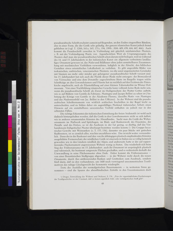 Kunstgeschichte der Seidenweberei : vol.2 / 104 ページ（カラー画像）