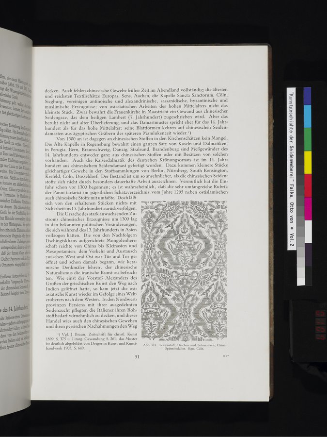 Kunstgeschichte der Seidenweberei : vol.2 / 107 ページ（カラー画像）