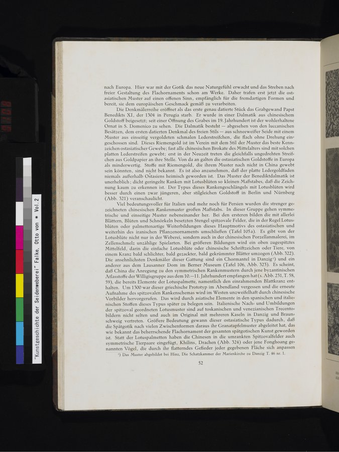 Kunstgeschichte der Seidenweberei : vol.2 / 108 ページ（カラー画像）