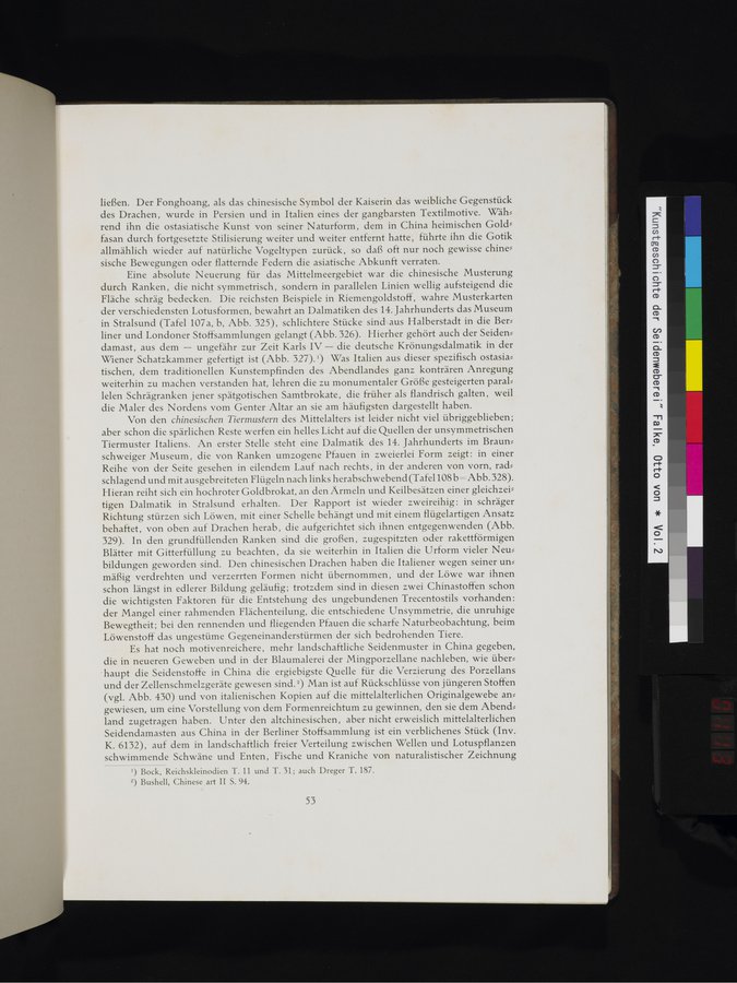Kunstgeschichte der Seidenweberei : vol.2 / 113 ページ（カラー画像）