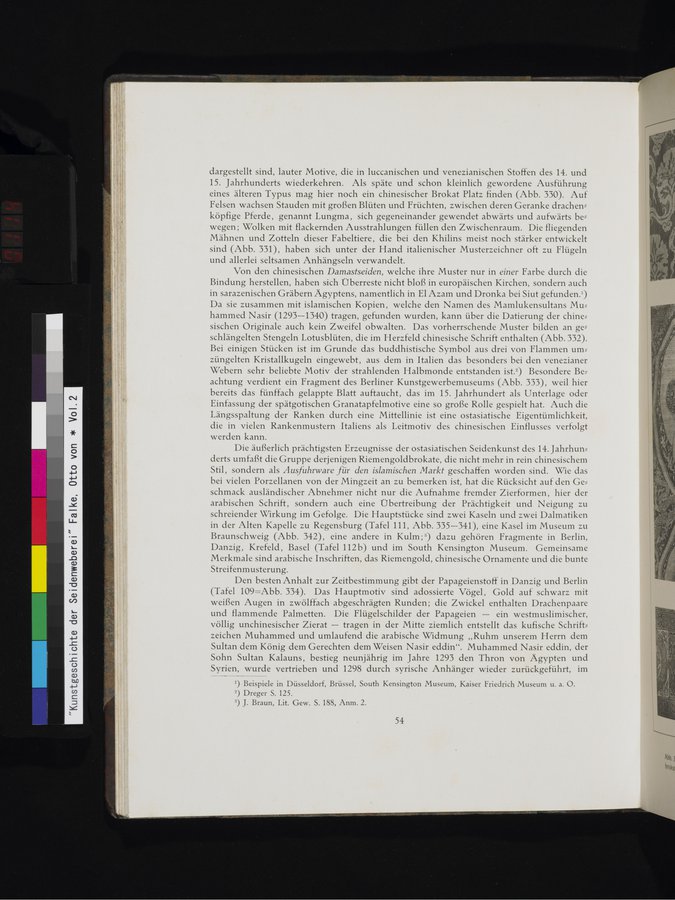 Kunstgeschichte der Seidenweberei : vol.2 / 114 ページ（カラー画像）