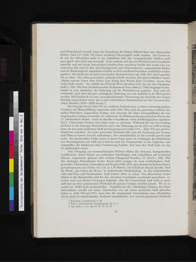 Kunstgeschichte der Seidenweberei : vol.2 / 132 ページ（カラー画像）
